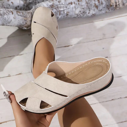 Women's Sandals Leather Brown