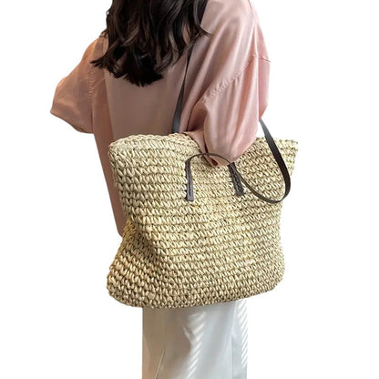 Large Canvas Beach Tote Bag