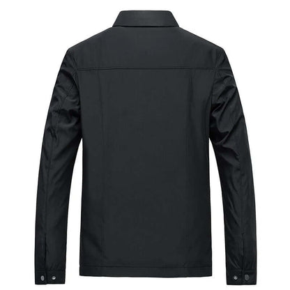 Men's Insulated Winter Jacket Waterproof Windproof Black