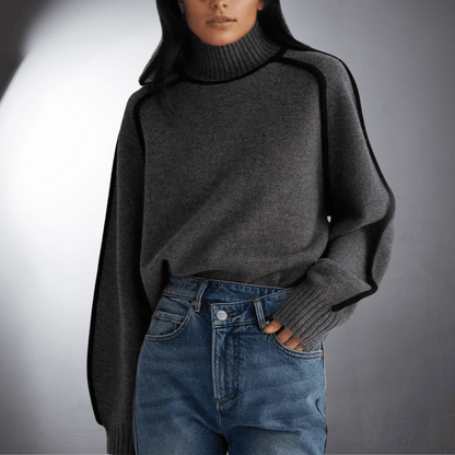 Women's Bio Turtleneck Sweater Comfort