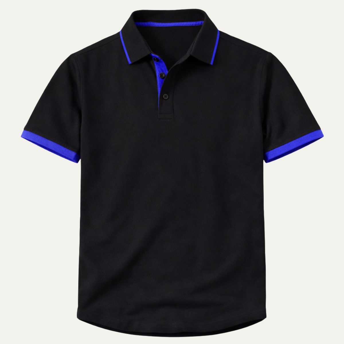 Men's Slim Fit Polo Shirt Cotton Casual Summer - Fashinoza