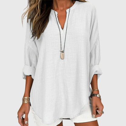 Rachel | Womens Loose Fit Long Sleeve Casual Top