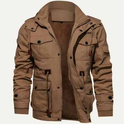 Lonsdale Men's Waterproof Tactical Jacket - Fashinoza