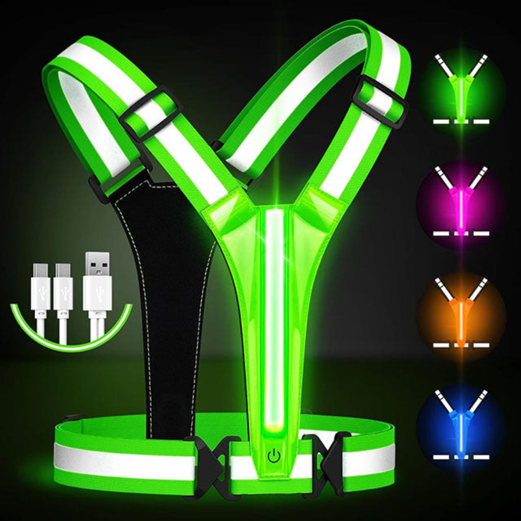 Reflective Running Vest - Fashinoza