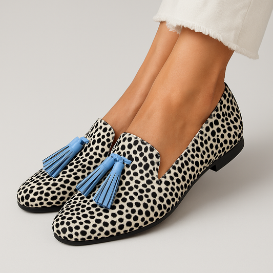 Jordyn Women's Tassel Loafers - Fashinoza