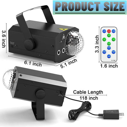 2-In-1 Laser Disco Stage Light