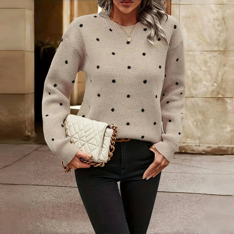 Women's Cozy Dot Sweater