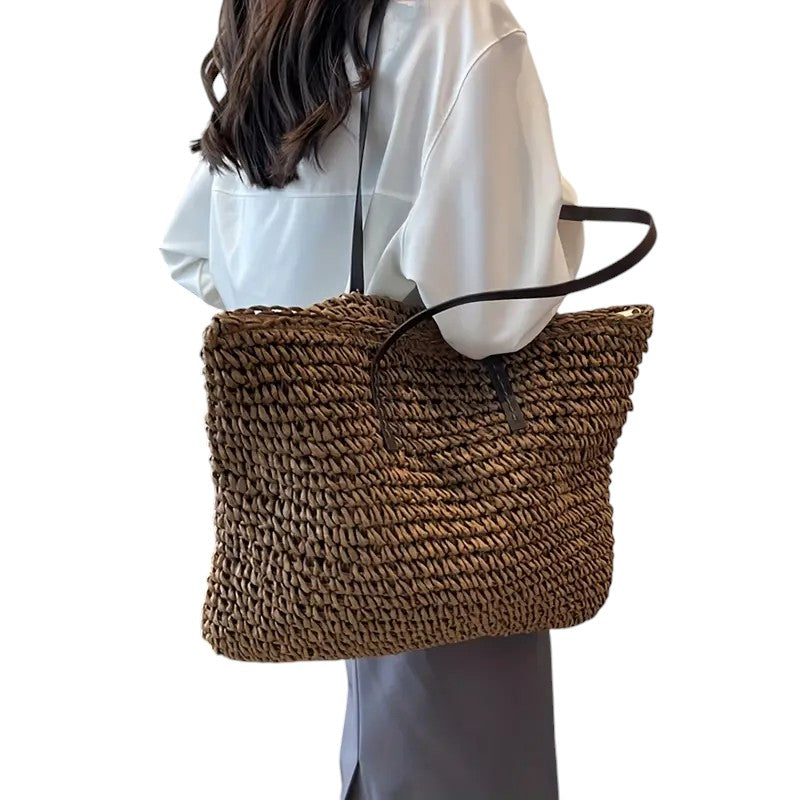 Large Canvas Beach Tote Bag