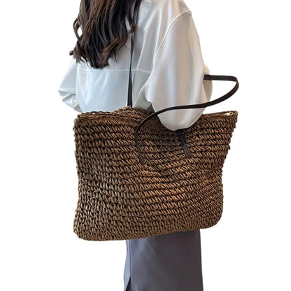 Large Canvas Beach Tote Bag