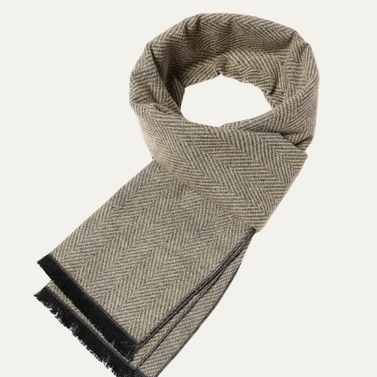 Men's Classic Cashmere Winter Scarf - Fashinoza