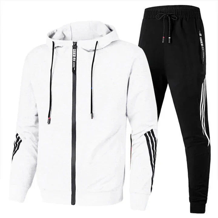 Men's Wool Sport Tracksuit - Fashinoza