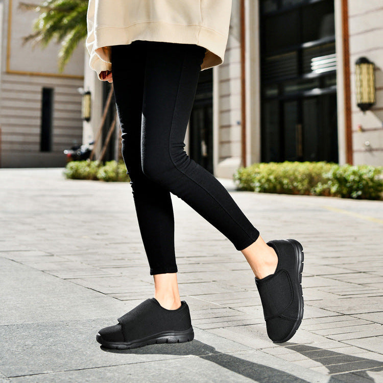 Orthopedic Diabetic Walking Shoes for Women with Wide Width and Adjustable Strap