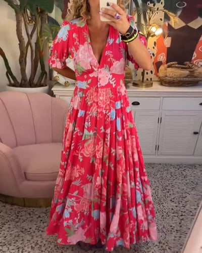 Women's Soft Maxi Dress - Fashinoza