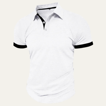 Men's Slim Fit Polo Shirt Cotton Casual Summer