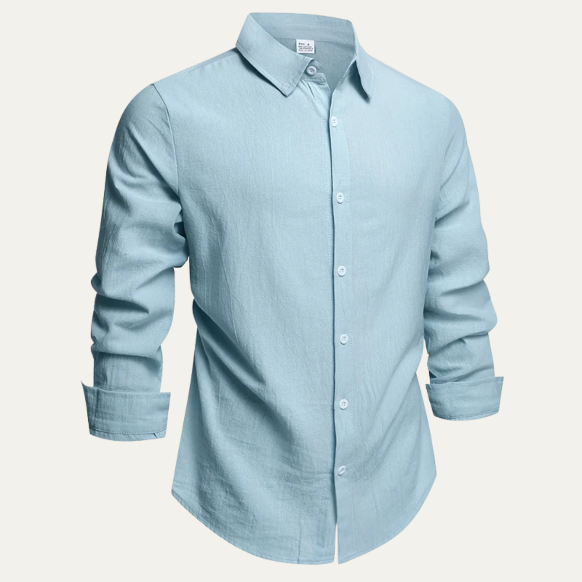 Men's Linen Cotton Dress Shirt
