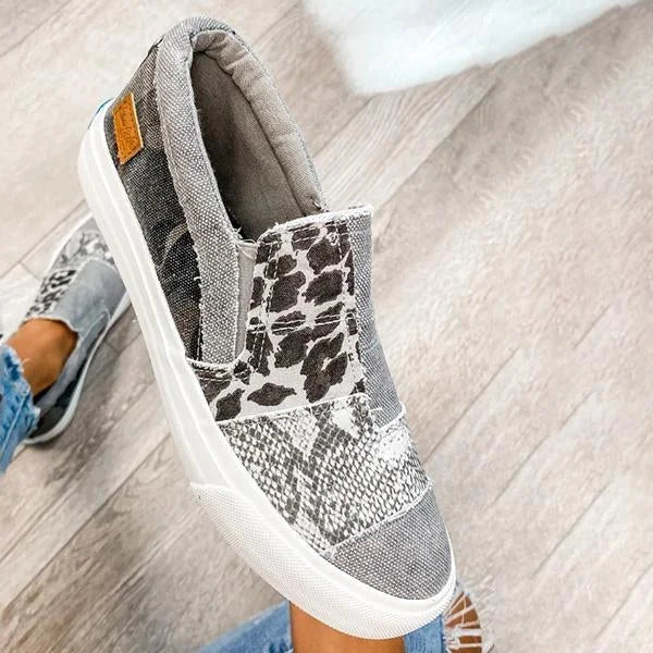 Women's Comfy Canvas Slip On Shoes