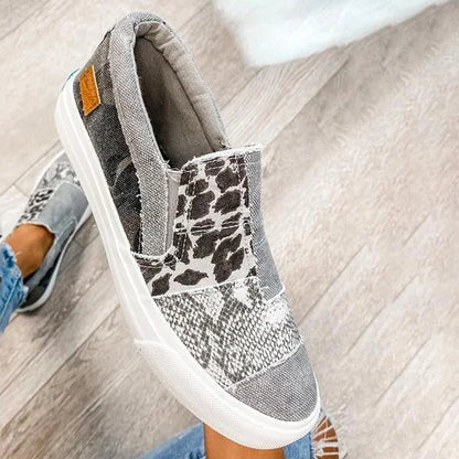 Women's Comfy Canvas Slip On Shoes