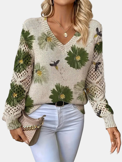 Women's Decorative Knit Sweater