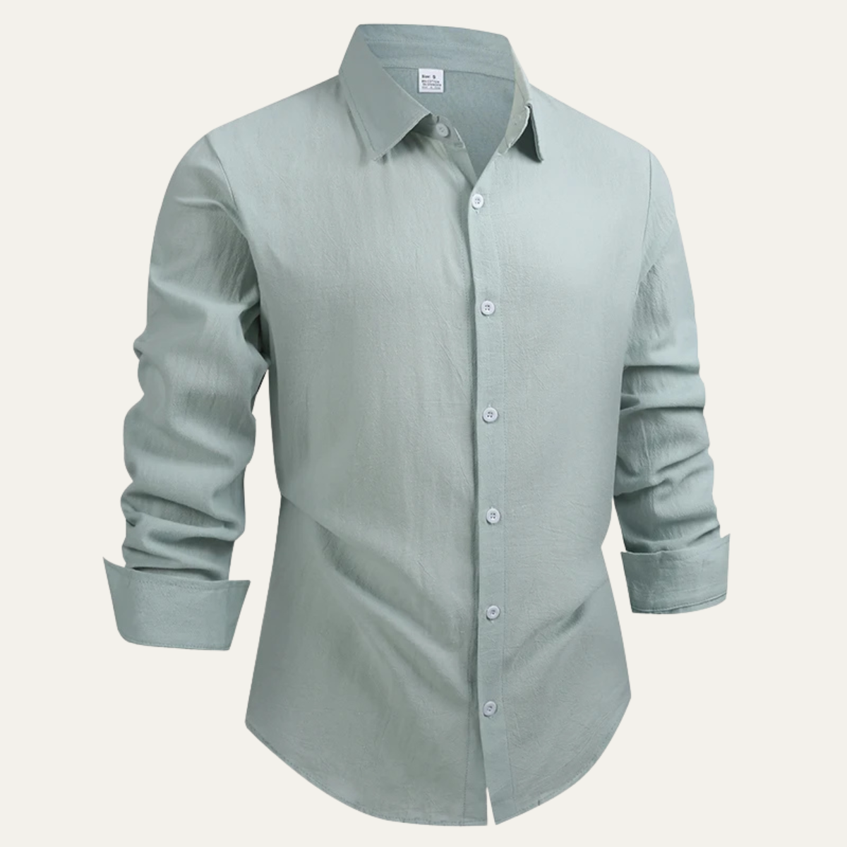 Men's Linen Cotton Dress Shirt