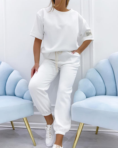 Women's Short Sleeve Set - Fashinoza