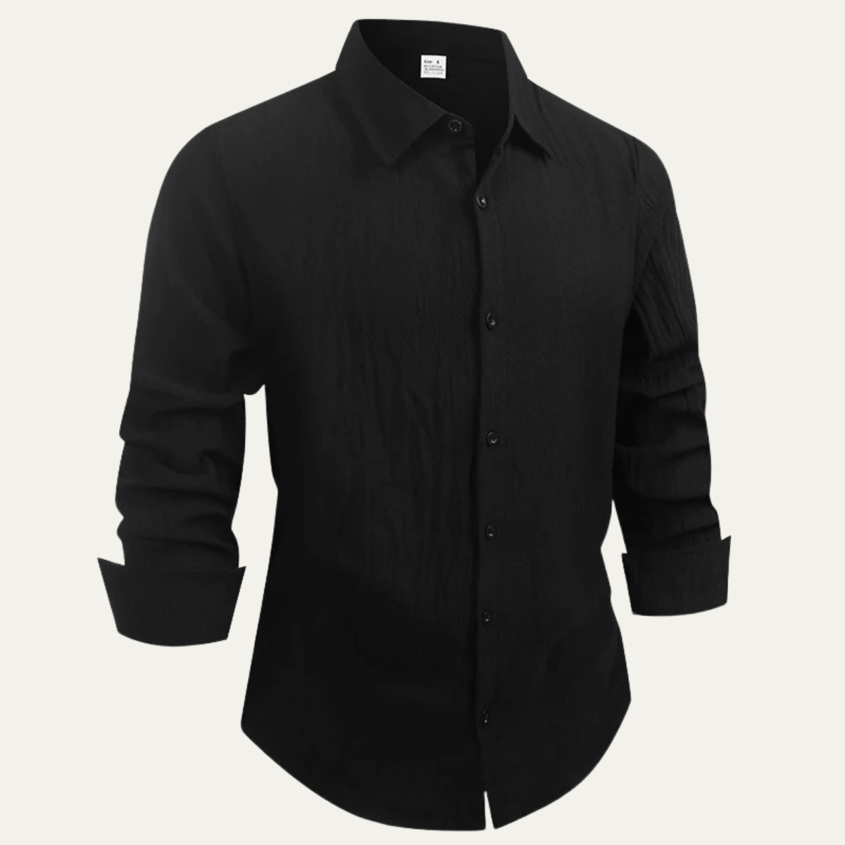 Men's Linen Cotton Dress Shirt