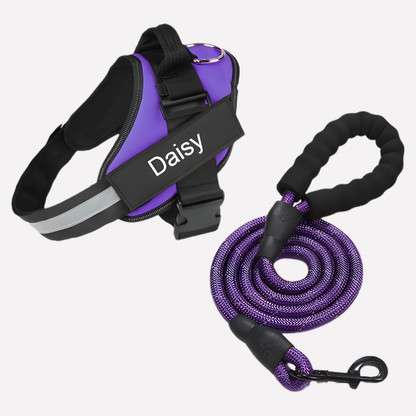 Customizable No Pull Dog Harness