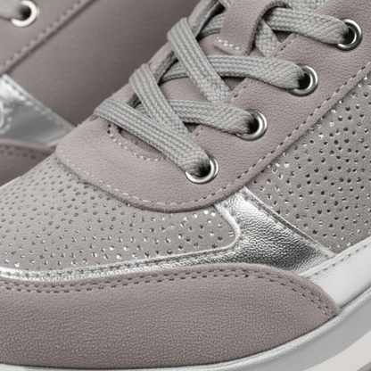 New Women's Lightweight Wedge Vulcanized Sneakers
