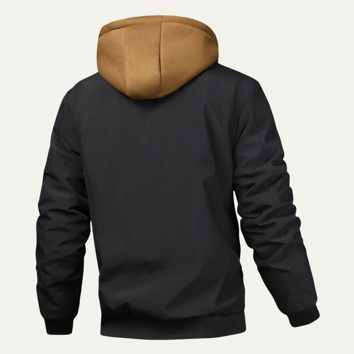 Men's Hooded Bomber Jacket Multi Layer