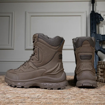 Men's Waterproof Snow Boots Durable Tactical Insulated