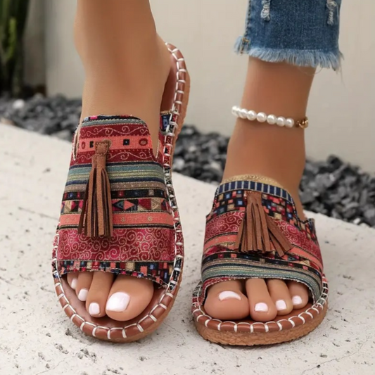 Women's Flat Sandals Comfortable - Fashinoza
