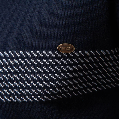 Mens Knit Sweater Half Zip Business Casual