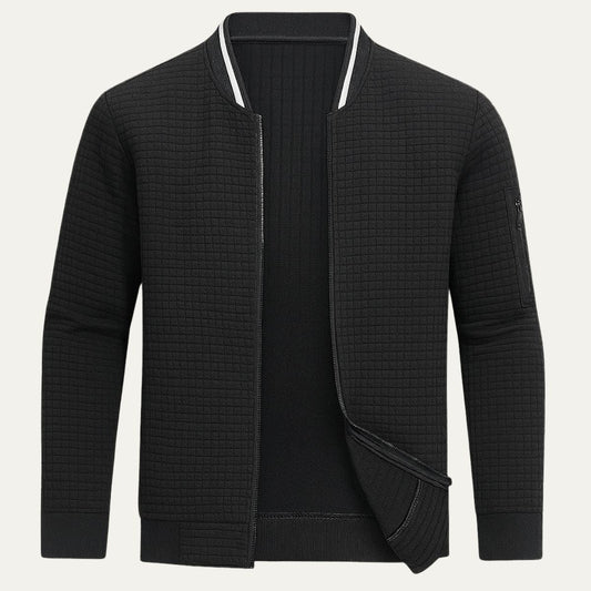 Oakshade Quilted Jacket Casual Zip Up Coat - Fashinoza