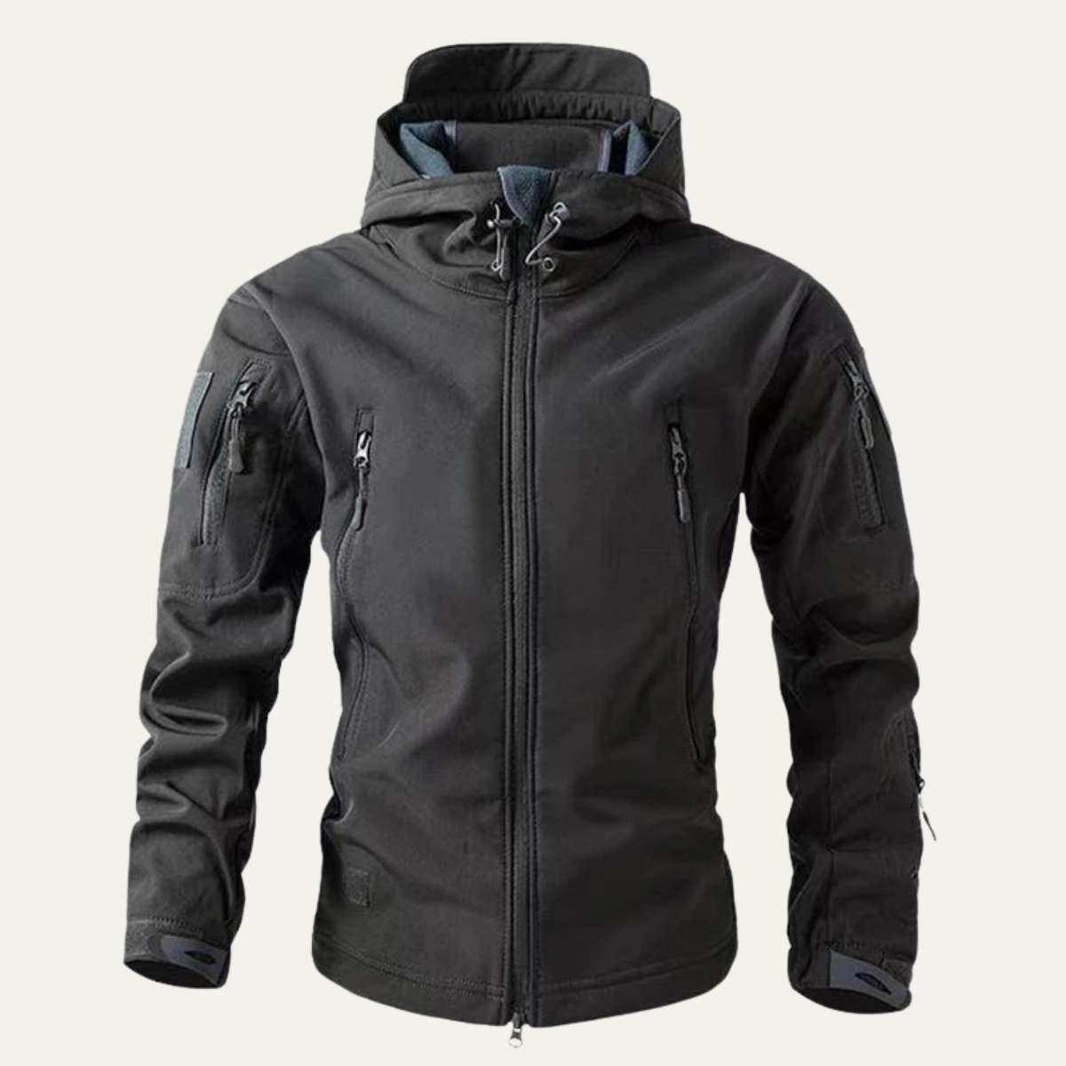 Men's Softshell Windbreaker Jacket Fleece Lined - Fashinoza