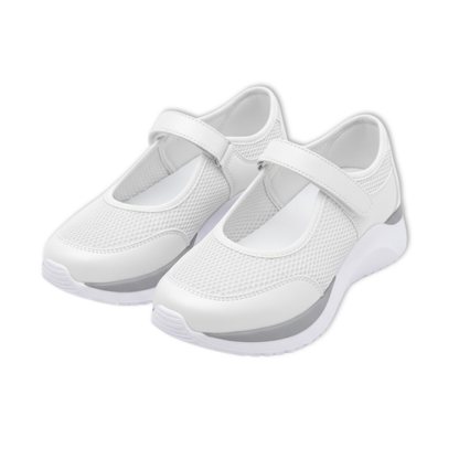 Women's Knitted Grid Casual Platform Sneakers