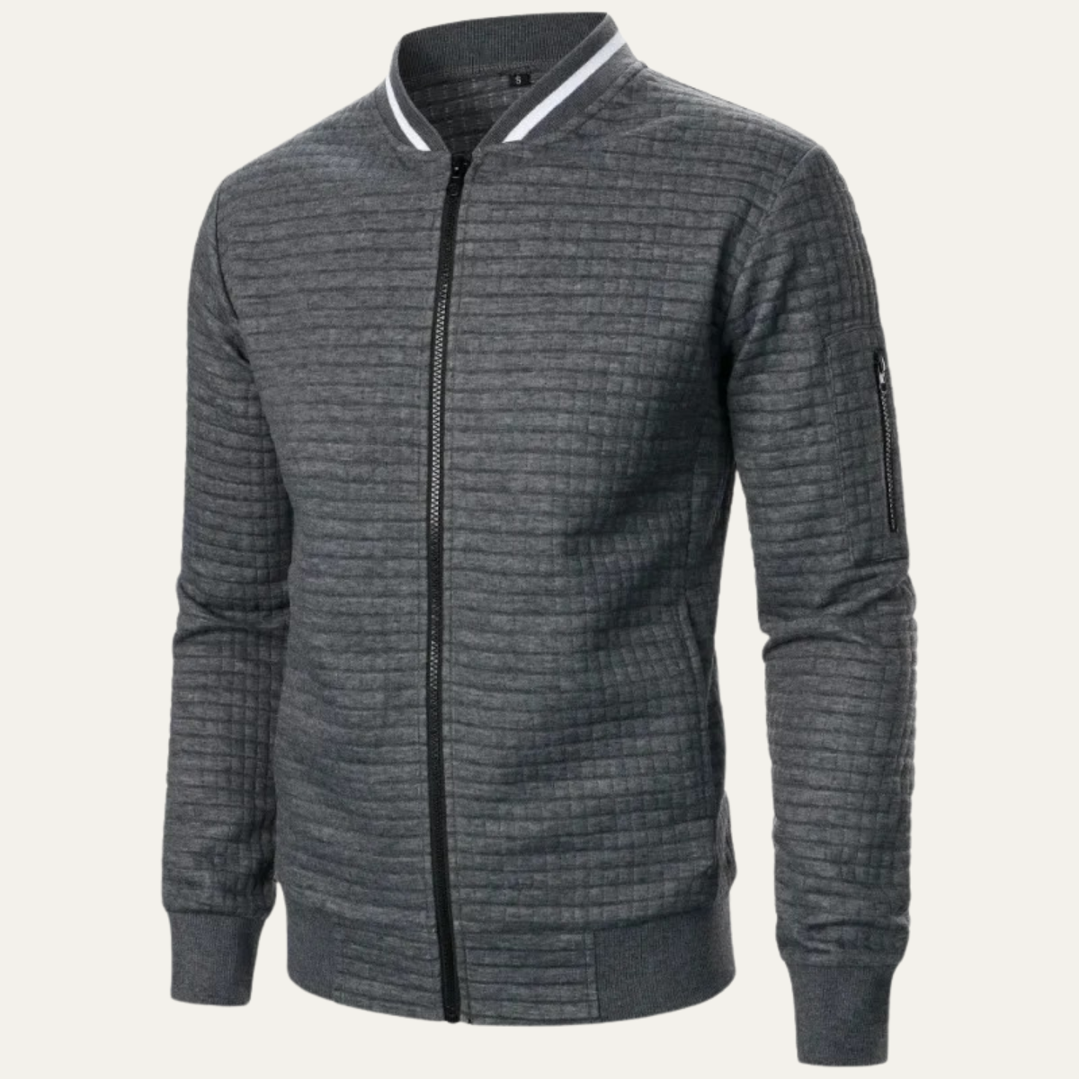 Livingston Men's Quilted Bomber Jacket Lightweight