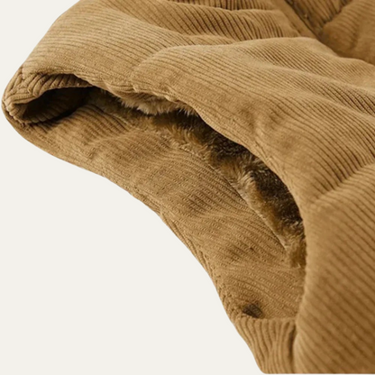 Penzance Men's Quilted Corduroy Gilet Lightweight
