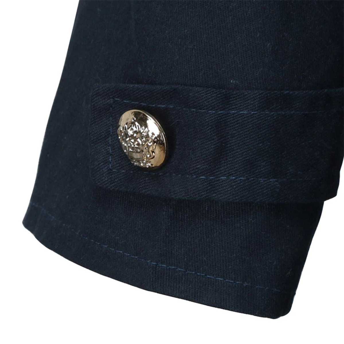 Winchester Men's Double Breasted Peacoat Lapel Casual Wool Navy