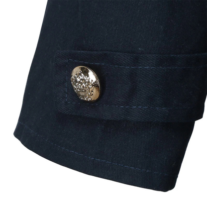 Winchester Men's Double Breasted Peacoat Lapel Casual Wool Navy