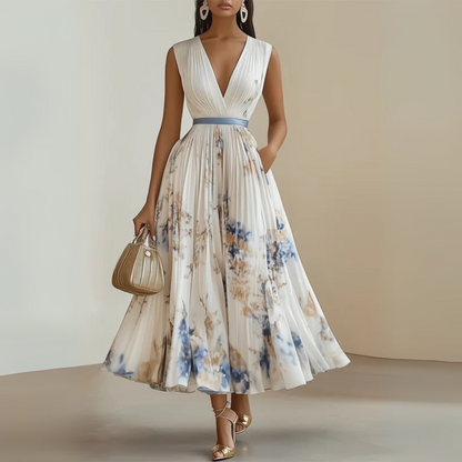 Women's Pleated Summer Dress