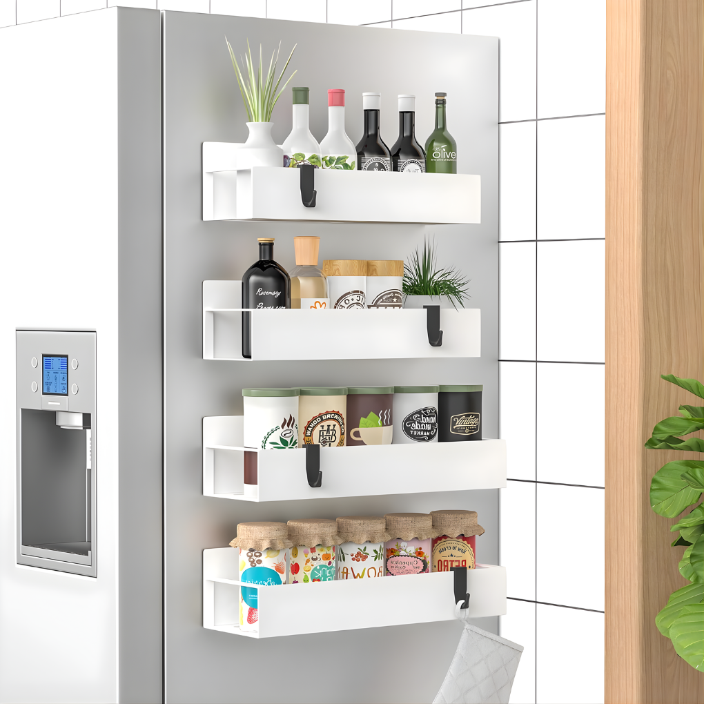 Magnetic Spice Rack Stainless Steel