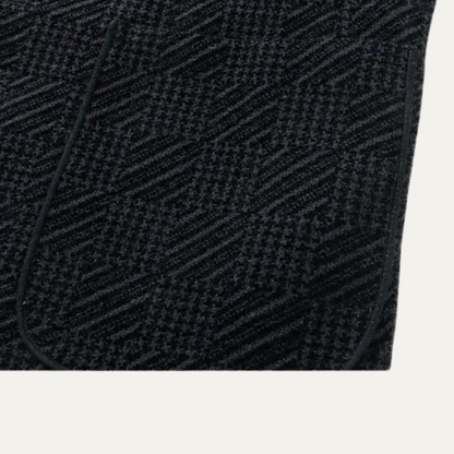 Men's Textured Fleece Lined Winter Blazer