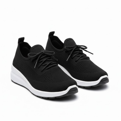 Women's Modern Breathable Mesh Wedge Sneakers Comfort Walking Slip-On Shoes
