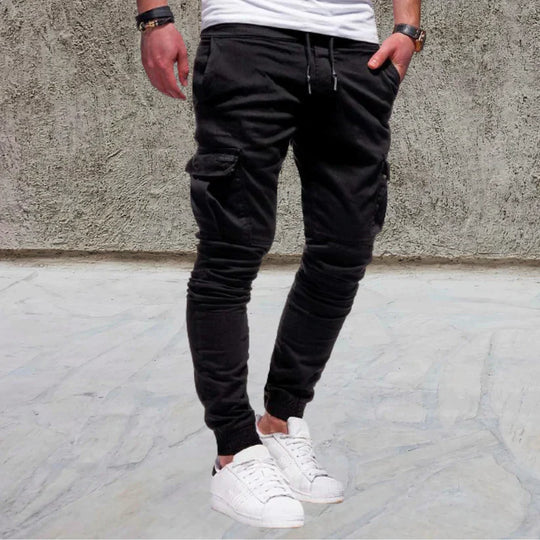 Men's Cargo Pants Flap Pockets