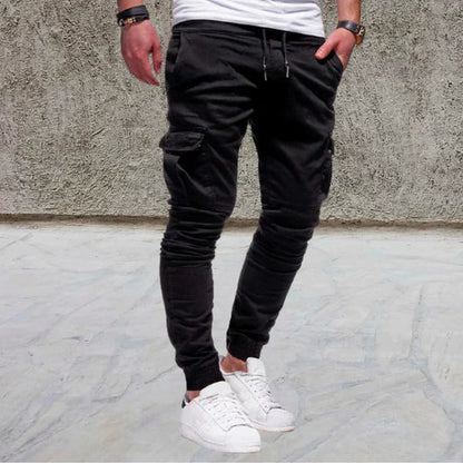 Men's Cargo Pants Flap Pockets