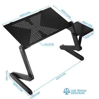 Adjustable Laptop Desk Stand Aluminum