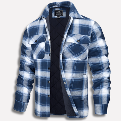 Men's Cotton Plaid Flannel Shirt