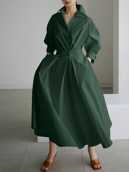 Women's Long Sleeve Wrap Dress