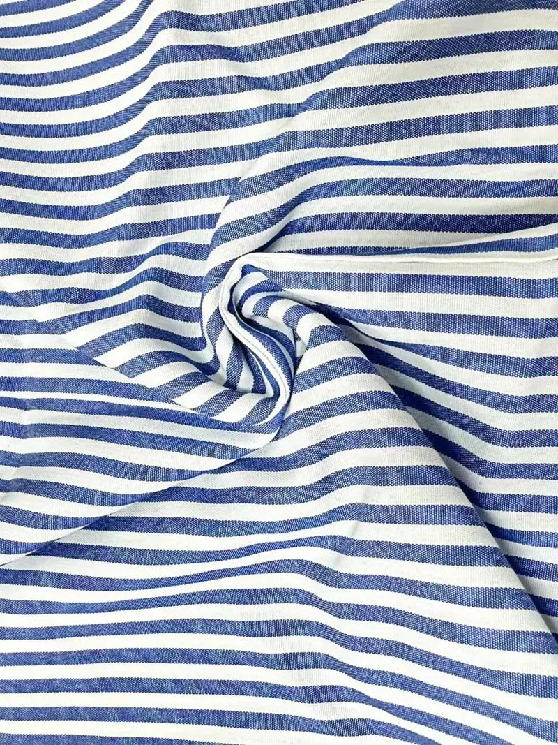 Women's Striped Summer Dress With Pockets