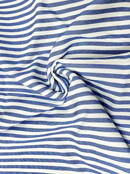 Women's Striped Summer Dress With Pockets