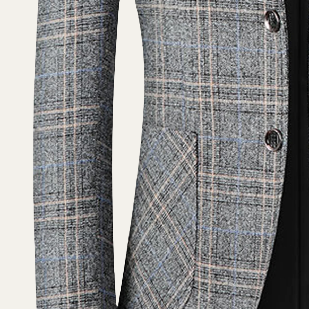Merrifield Men's Slim Fit Blazer Checked Lightweight